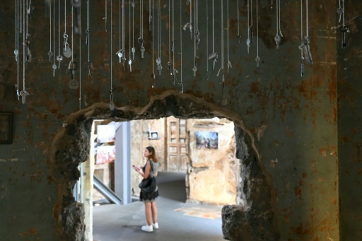 In a Lebanon museum, 'keys without homes' evoke destruction in south