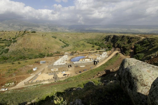 Le complexe touristique "Hosn Al-Wazzani" (la forteresse d’Al-Wazzani) situé dans la partie sud de la vallée de la rivière Wazzani, à la frontière entre le Liban et Israël, le 12 avril 2010 — JOSEPH EID / AFP