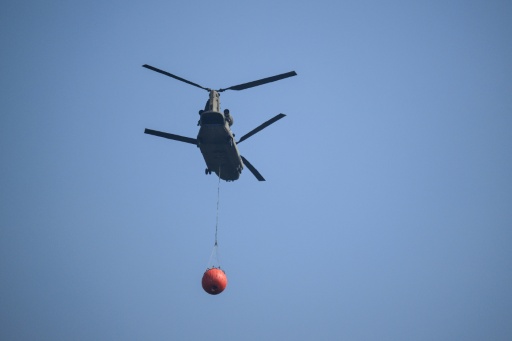 Air support kicks in as record Belgian wildfire jumps in size