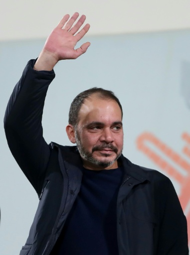 Jordan's football chief Prince Ali bin Al-Hussein accused FIFA of blackmail in their efforts to get him to endorse Infantino's bid for re-election — Ahmad ALAMEEN / AFP