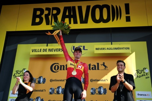 Tour stage winner Waerenskjold inspired by Manx Missile Cavendish