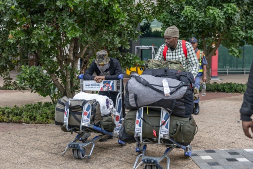 A South African who returned from the front line said he was promised trauma counselling but only received two sessions — RAJESH JANTILAL / AFP