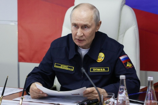 Putin ameaça interceptar navios ocidentais como medida de retaliação