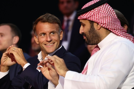 Macron hosts Saudi crown prince for visit ranging from esports to Mideast