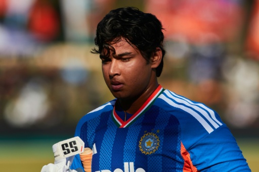 India's Vaibhav Sooryavanshi is set to be one of the stars of the Asian Games — Jekesai NJIKIZANA / AFP
