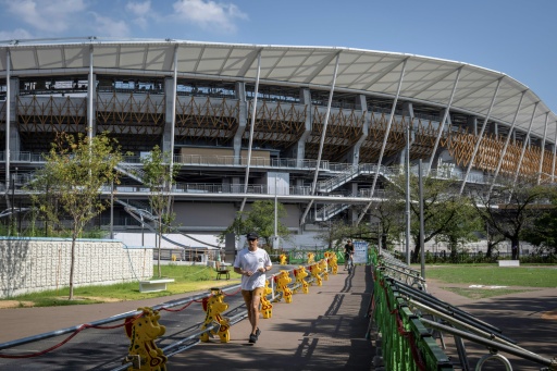 The Nagoya City Mizuho Park Athletic Stadium will be the main venue at the Games — Yuichi YAMAZAKI / AFP