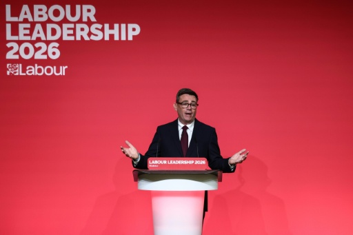 Andy Burnham ofrece un discurso tras ser confirmado como el nuevo líder del Partido Laborista y el próximo primer ministro del país, durante la "Conferencia Especial del Labour" en el centro de Londres, el 17 de julio de 2026. — Henry NICHOLLS / AFP