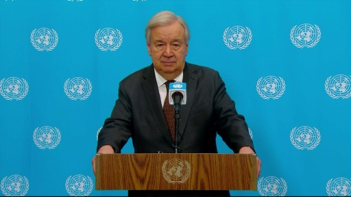 Accord de désarmement du Hamas: "la seule bonne nouvelle", selon le chef de l'ONU — Shaun TANDON / AFP