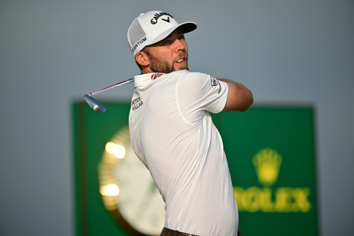 Ryan Fox shot 62 to take the clubhouse lead at the British Open — ANDY BUCHANAN / AFP