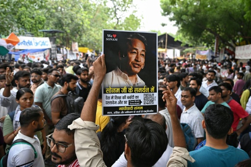 Wife says India illegally detaining hunger strike activist