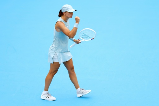 Defending champion Iga Swiatek is through to the quarter-finals of the ATP-WTA Cincinnati Masters — MATTHEW STOCKMAN