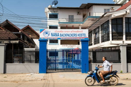 Some of the tourists had been staying at Nana Backpackers Hostel in Vang Vieng — STR / AFP