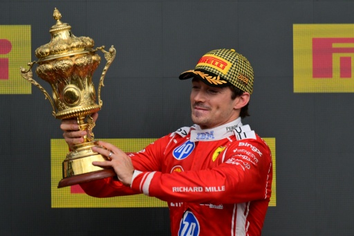 Charles Leclerc vence GP da Grã-Bretanha de F1; Bortoleto é 8º