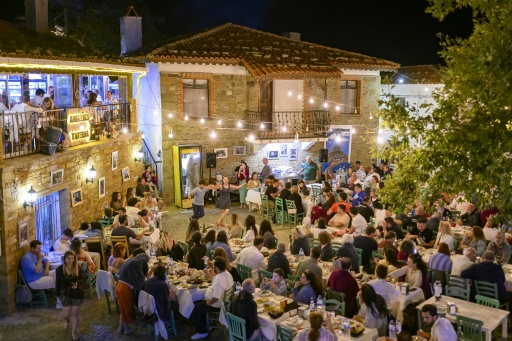 Every August 15, Greek exiles return to the Turkish island of Gokceada to celebrate the Festival of the Virgin Mary — Yasin AKGUL / AFP