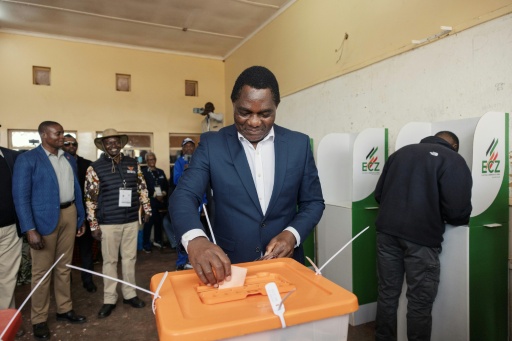 El presidente de Zambia gana la reelección con el 60% de los votos