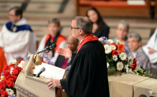 Adam Hamilton, a Methodist reverend running for the Senate in Kansas, says Republicans are not presenting real Christianity