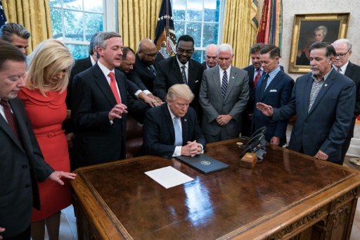 Right-wing Christians have increasingly backed President Donald Trump
