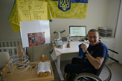 The hospital has seen almost 60,000 operations since 2022 — Genya SAVILOV / AFP