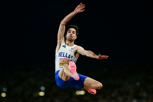 Greece's Tentoglou wins fourth European long jump title