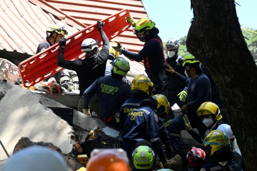 The 7.4-magnitude quake was Colombia's strongest in a century, according to the US Geological Survey — Joaquin SARMIENTO / AFP