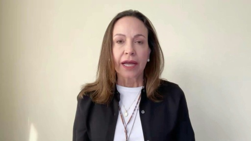 Líder opositora Machado não participará de diálogos com governo da Venezuela