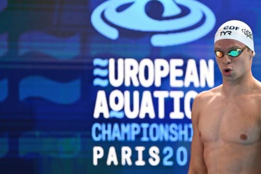 Golden relay double for Britain at Europeans as Marchand settles for silver