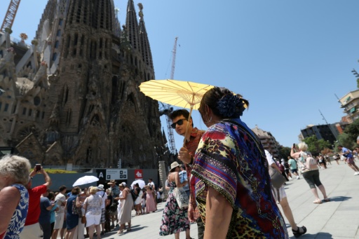 Barcelona sufre la temperatura más alta (40,7 ºC) desde que hay registros