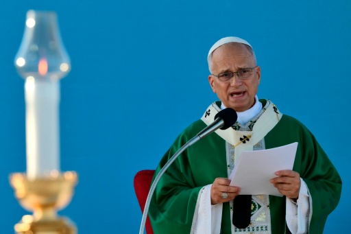 'Let there also be those who rekindle dreams and visions!' said the pope — Stefano RELLANDINI / AFP
