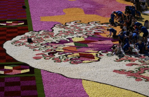 - Tapis fleuri -