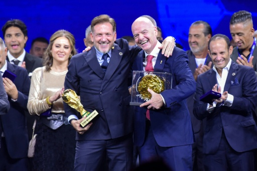Infantino (r.) und Dominguez arbeiten eng zusammen — DANIEL DUARTE