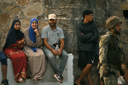 Morocco's economy is booming but the country remains much poorer than Spain — JORGE GUERRERO / AFP