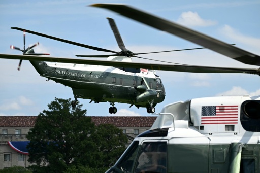 Trump's helicopter may have come too close to plane: report