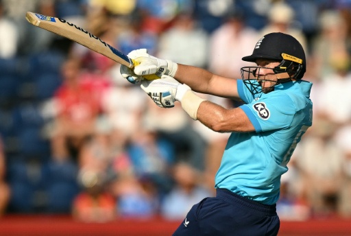 England's Joe Root goes on the attack against India at Sophia Gardens, Cardiff — Oli SCARFF / AFP