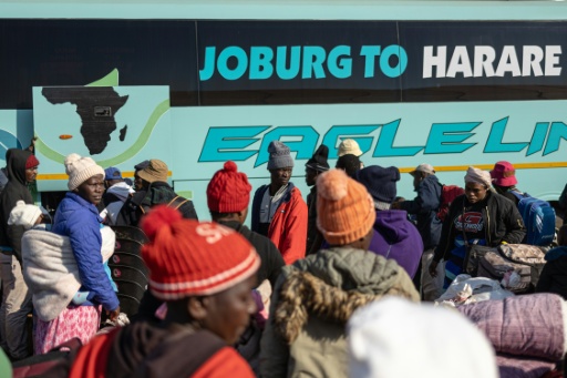 Munyai Tungamirai (red jacket and grey beanie) illegally entered South Africa in 2024