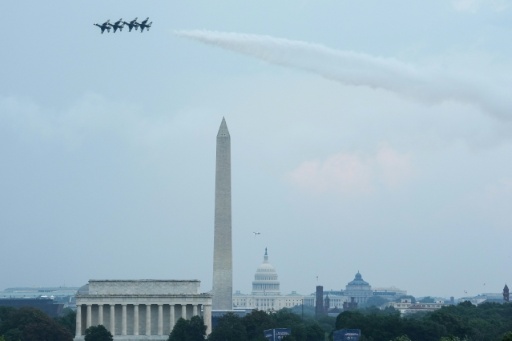 250 Jahre USA: Feiern in Washington wegen Gewitters unterbrochen