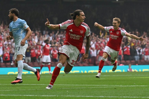 Arsenal rout Man City in Community Shield masterclass