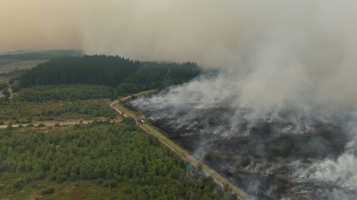 Europa se debate con los incendios, que castigan con dureza a Bélgica