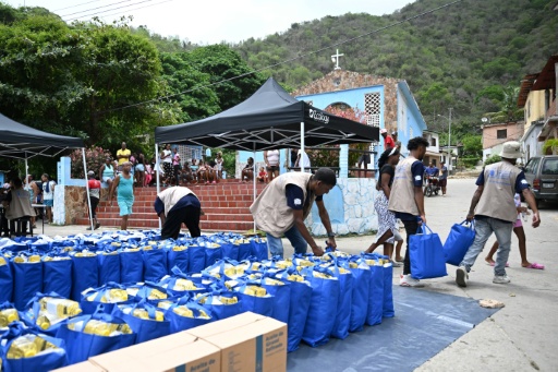 Chichiriviche de la Costa’s economic prospects have dived into uncertainty after the June 24 quakes — Raul ARBOLEDA / AFP