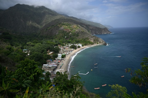 Chichiriviche de la Costa is a remote tourist destination on the Venezuelan coast — Raul ARBOLEDA / AFP