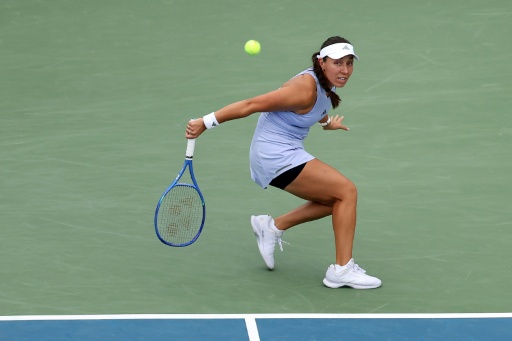 Women's top seed Jessica Pegula is through to the quarter-finals of the Washington Open after a come-from-behind victory over Magdalena Frech — Emilee Chinn