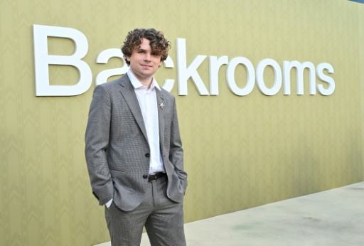 El director estadounidense Kane Parsons en la presentación de "Backrooms" en California, el 7 de mayo de 2026 — LISA O'CONNOR / AFP