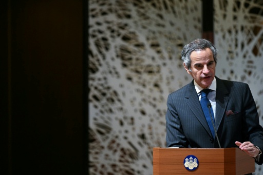 Rafael Grossi, directeur général de l'Agence internationale de l'énergie atomique (AIEA) à Tokyo, le 26 juin 2026. — Philip FONG / AFP