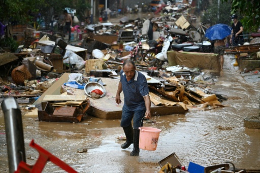 - Zone inondée -