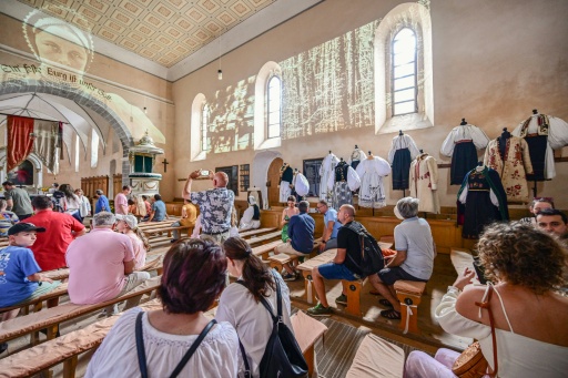 One proposal to breathe new life into the churches is turning them into cultural spaces — Daniel MIHAILESCU / AFP
