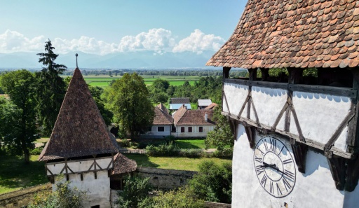 There are more than 160 fortified churches in Transylvania, built by the German minority — Daniel MIHAILESCU / AFP