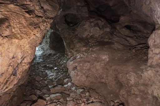 Vue partielle des grottes de la vallée d'Homeros à Bornova, le 7 août 2026 en Turquie, où l'on pense que le célèbre poète grec Homère a vécu et écrit l'Iliade et l'Odyssée — Ahmet Ayberk Cimen / AFP