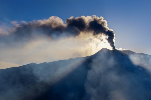 Ash emissions have caused Catania airport to repeatedly halt flights over the past few days — Handout / AFP