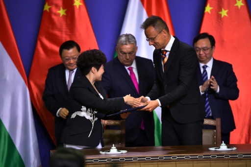 Orban's ex-FM quits Hungary parliament for China's BYD