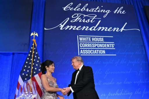 Trump returns to White House press dinner months after shooting chaos
