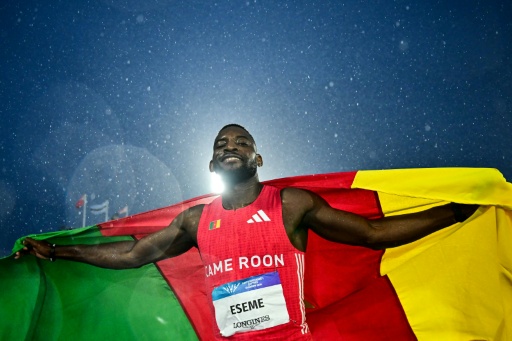 Cameroon's Emmanuel Eseme said the Commonwealth Games was a launching pad for his career — Ben STANSALL / AFP